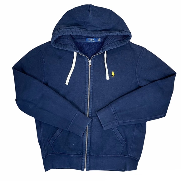 Polo Ralph Lauren Other - Polo Ralph Lauren Navy Zip Up Hoodie